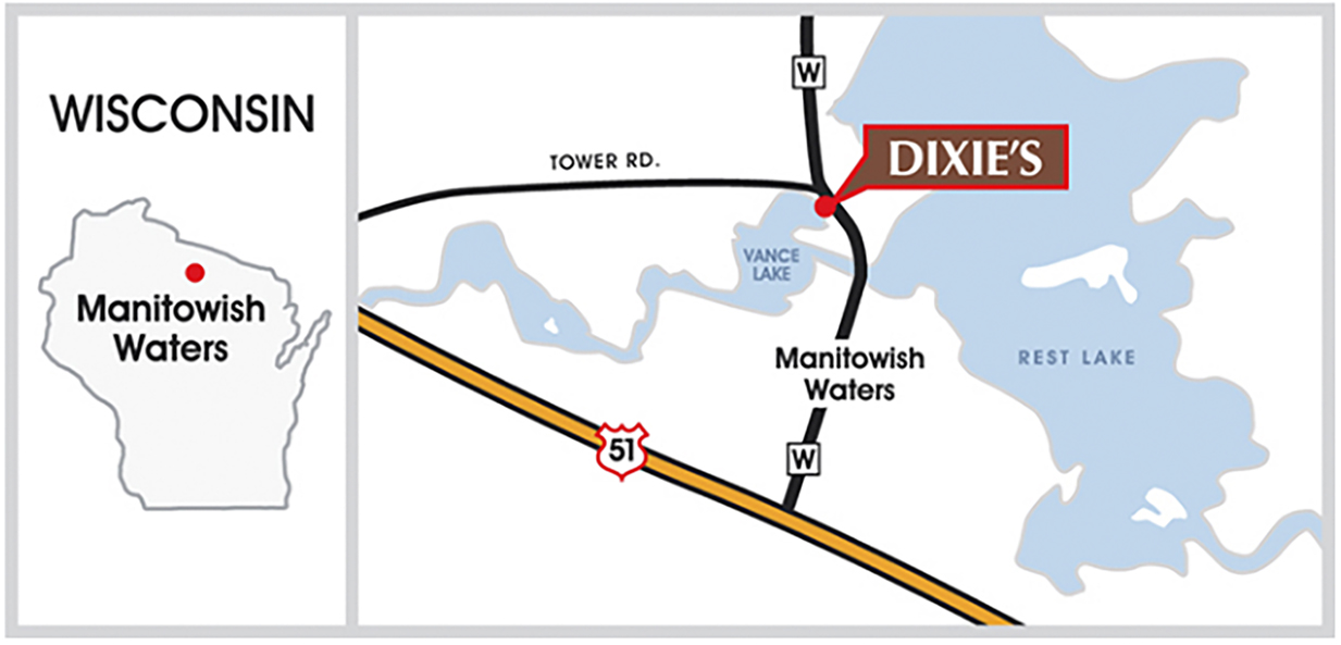 Dixies Map