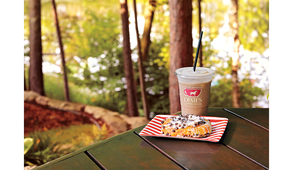 Pair your drink with a delicious muffin or pastry.