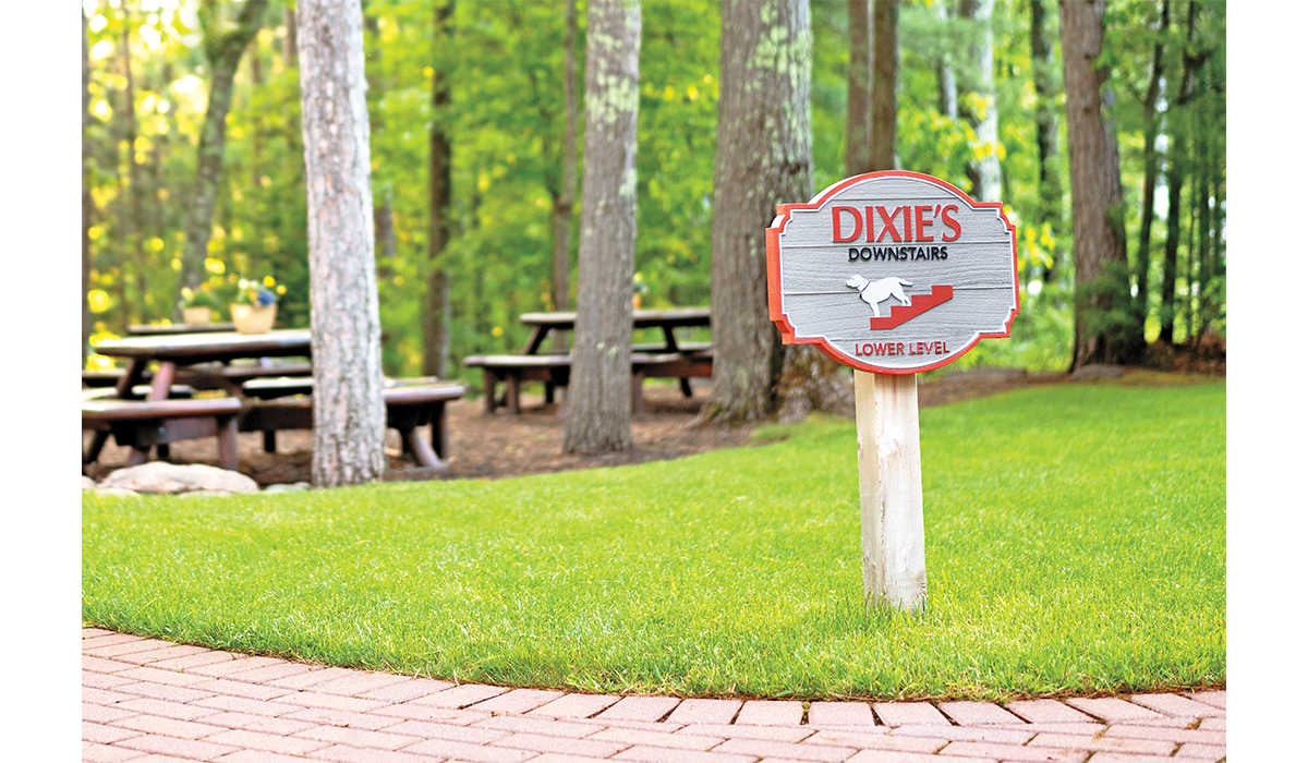 Discover hidden treasures in our lower-level boutique.