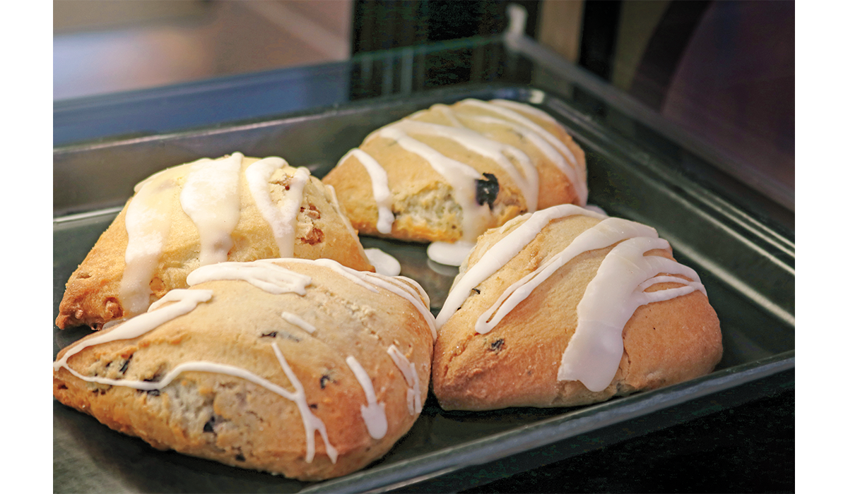 Pair your drink with a delicious pastry.